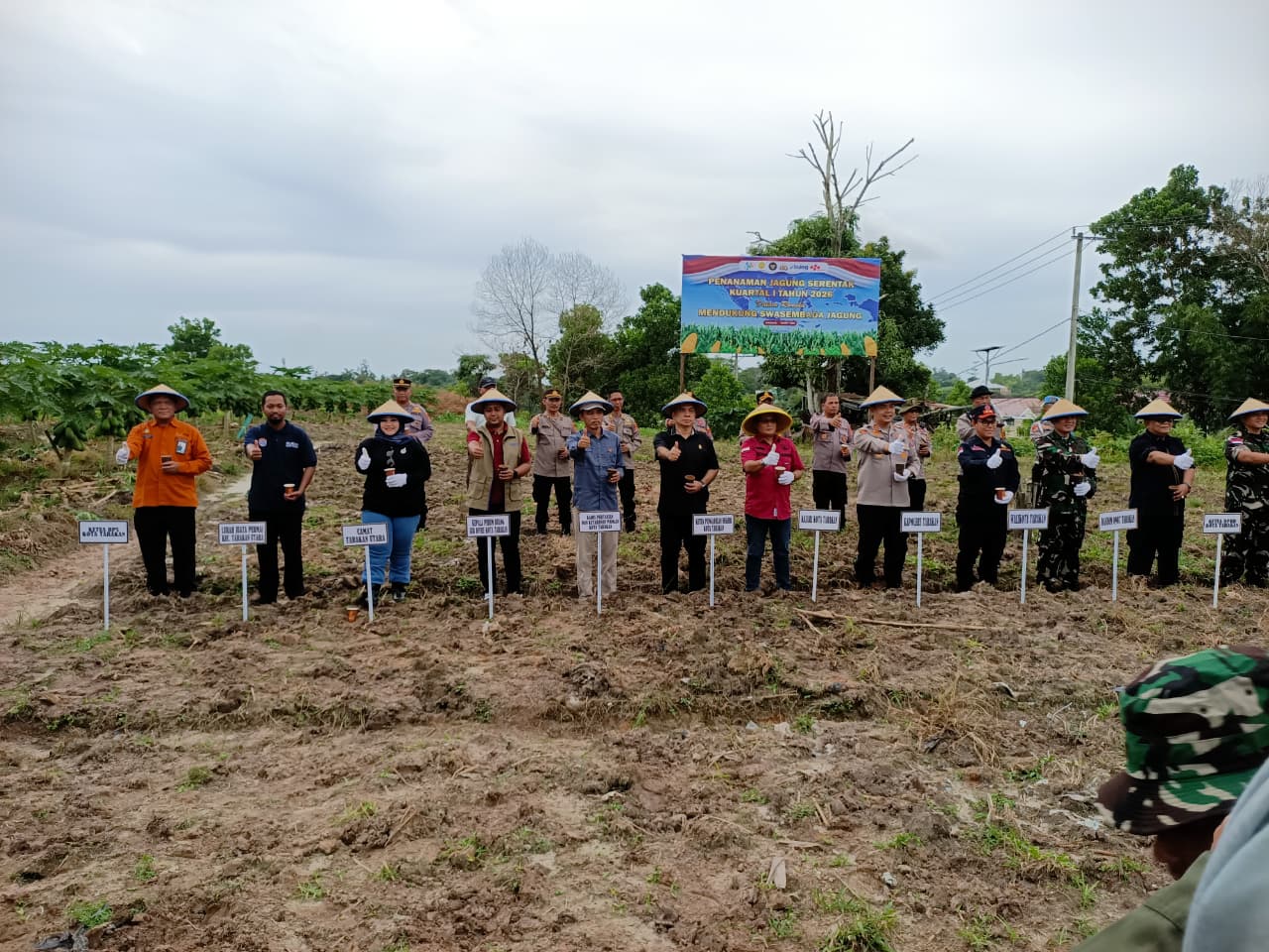 Tanam Raya Jagung Serentak Kuartal I Tahun 2026 Polres Tarakan